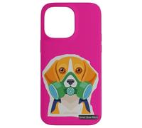 Carcasa para iPhone 14 Pro MAX Imagen de Beagle Enmascarado