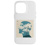 Carcasa para iPhone 14 Pro MAX Imagina más Nube Mente Único Cielo Surrealista