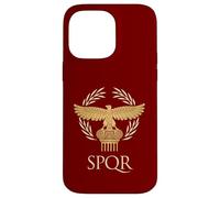 Carcasa para iPhone 14 Pro MAX Imperio Romano República SPQR Águila Aquila Pilar Corona de