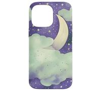 Carcasa para iPhone 14 Pro MAX In My Fantasy Era Witchy Green Sage Purple Moon Phases Stars
