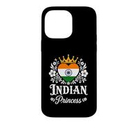 Carcasa para iPhone 14 Pro MAX Indian Princess India Flag Proud Indian Girl