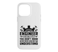 Carcasa para iPhone 14 Pro MAX Ingeniería Humor Resolviendo Problemas Ingeniero