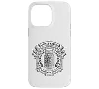 Carcasa para iPhone 14 Pro MAX Investigación de Kiszona Kapusta - Divertido diseño Amante del chucrut