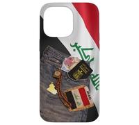 Carcasa para iPhone 14 Pro MAX Irak Bagdad Irak Home IRQ Diseño de Mapa iraquí I Love Irak Flag