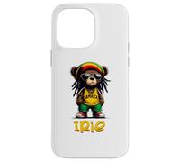 Carcasa para iPhone 14 Pro MAX IRIE Osito de Peluche Jamaica Rasta raíces Reggae