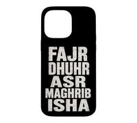 Carcasa para iPhone 14 Pro MAX Islamic Call To Prayer Fajr Dhuhr ASR Maghrib Isha Muslim
