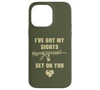 Carcasa para iPhone 14 Pro MAX I've Got My Sights Set On You - Funny Sarcastic Gun Humor