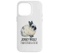 Carcasa para iPhone 14 Pro MAX Jersey Wooly Rabbit 3 Libras de Actitud en un Abrigo de Piel