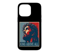 Carcasa para iPhone 14 Pro MAX Jesucristo Rey sobre Toda Fe Cristiana