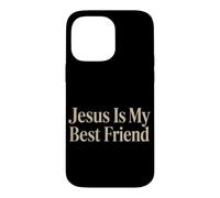 Carcasa para iPhone 14 Pro MAX Jesús es mi Mejor Amigo Fe Cristiana Adoración Religiosa