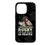 Carcasa para iPhone 14 Pro MAX Jesús Jugando al Rugby Rugby - The Game Played In Heaven