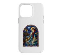 Carcasa para iPhone 14 Pro MAX Jesús Llega A Pedro sobre El Agua Mosaico Gótico Arte Sacro
