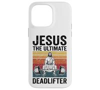 Carcasa para iPhone 14 Pro MAX Jesus The Ultimate Deadlifter