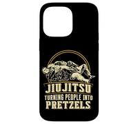 Carcasa para iPhone 14 Pro MAX Jiu Jitsu Convirtiendo a la Gente en Pretzels Artes Marciales Divertidas