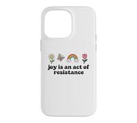Carcasa para iPhone 14 Pro MAX Joy is an Act of Resistance Rainbow Pride Month Human Rights
