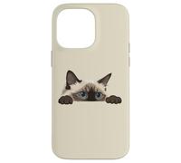 Carcasa para iPhone 14 Pro MAX Judging You Silently Ragdoll Ojos Azules Asoma