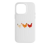 Carcasa para iPhone 14 Pro MAX Juguetes de Pollo para Coop Juguete de Pollo de Goma Traeger Pollo Rub