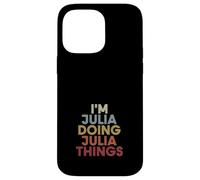 Carcasa para iPhone 14 Pro MAX Julia Name Julia Personalized Name First Given