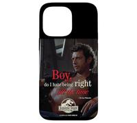 Carcasa para iPhone 14 Pro MAX Jurassic Park Dr. Ian Malcolm Right All The Time