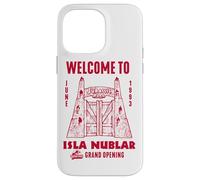 Carcasa para iPhone 14 Pro MAX Jurassic Park Welcome to Isla Nublar