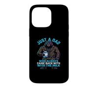 Carcasa para iPhone 14 Pro MAX Just A Dad Who Always Came Back with The Milk