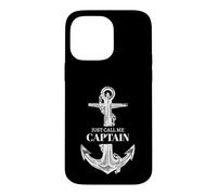 Carcasa para iPhone 14 Pro MAX Just Call Me Captain Funny Boat Owner Dad Men Father Day