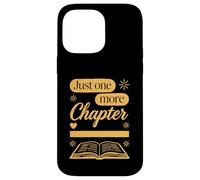 Carcasa para iPhone 14 Pro MAX Just One More Chapter for booklover