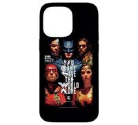 Carcasa para iPhone 14 Pro MAX Justice League Movie Save The World Poster