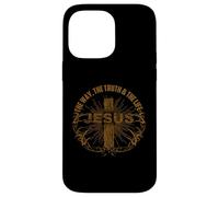 Carcasa para iPhone 14 Pro MAX Jusus The Way The Truth The Life Tshirt Cross Shirt