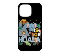 Carcasa para iPhone 14 Pro MAX K Es para Koala Zoológico Animales Zoo Viaje Jungle Zoo Día