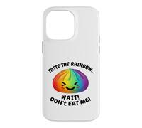 Carcasa para iPhone 14 Pro MAX Kawaii Rainbow Dumpling Squishy Raviolo Divertido Cutie