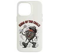 Carcasa para iPhone 14 Pro MAX King of The Coals Retro Cartoon BBQ Kettle Grill Grill