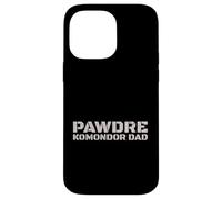 Carcasa para iPhone 14 Pro MAX Komondor Dad Dog Owner Canine Father Design