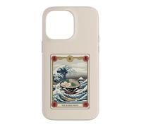 Carcasa para iPhone 14 Pro MAX La Carta del Tarot de Kanagawa de la Gran Ola de Ramen Wave