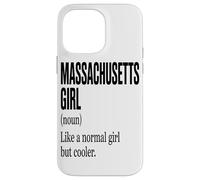 Carcasa para iPhone 14 Pro MAX La Chica De Massachusetts Es como Una Chica Normal Pero con