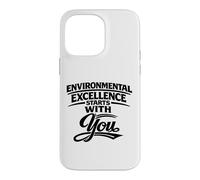 Carcasa para iPhone 14 Pro MAX La Excelencia Ambiental Comienza contigo - Regalo para HSSE
