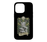 Carcasa para iPhone 14 Pro MAX La Torre Tarot Card Dólar Dinero Astrología