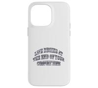 Carcasa para iPhone 14 Pro MAX La Vida Comienza al Final de tu Zona de Confort