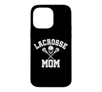 Carcasa para iPhone 14 Pro MAX Lacrosse MOM | LAX Sports | Día de la Madre Momia