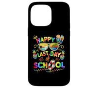 Carcasa para iPhone 14 Pro MAX Last Day of School Shirt For Teacher Off Duty Tie and Dye