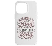 Carcasa para iPhone 14 Pro MAX Last Fling Before The Ring - Novia de Despedida de Soltera