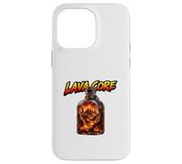 Carcasa para iPhone 14 Pro MAX Lava Core Volcán Fuego Fantasía Energía Mundo