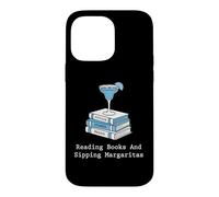 Carcasa para iPhone 14 Pro MAX Lecturas de ficción para Amantes de los Libros & Margaritas