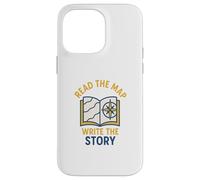 Carcasa para iPhone 14 Pro MAX Leer el Mapa Escribir Historia