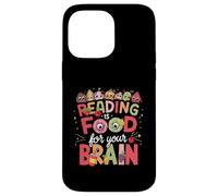Carcasa para iPhone 14 Pro MAX Leer es alimento para tu Cerebro Libros Infantiles Personajes