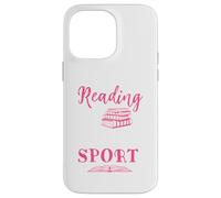 Carcasa para iPhone 14 Pro MAX Leer es mi Lector de Gusanos de Biblioteca para Amantes de los Libros Deportivos