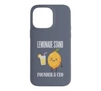 Carcasa para iPhone 14 Pro MAX Lemonade Stand Fundador y CEO Lemon Juice Lemonade Stand