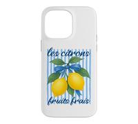 Carcasa para iPhone 14 Pro MAX Les citrons Limones Franceses Estética Coqueta Verano Vintage