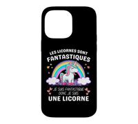 Carcasa para iPhone 14 Pro MAX Les Licornes Sont Fantastiques Cadeau Licorne Adulto Humor