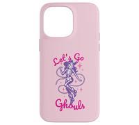 Carcasa para iPhone 14 Pro MAX Let's Go Ghouls para Halloween, Vaquera, Western, Pastel, gótico, Morado